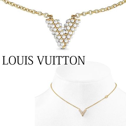 Louis Vuitton 2019 SS Essential V Perle Necklace M68358 