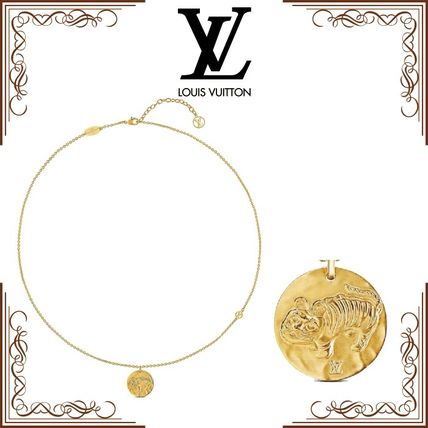 Louis Vuitton Casual Style Animal Chain NecklacesPendants 