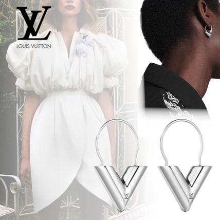 Louis Vuitton Casual Style Initial Party Style Brass Elegant Style Bridal 