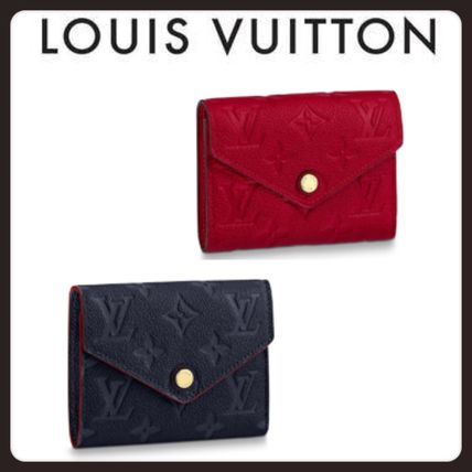 Louis Vuitton MONOGRAM EMPREINTE Monogram Folding Wallets M63701 M64577 