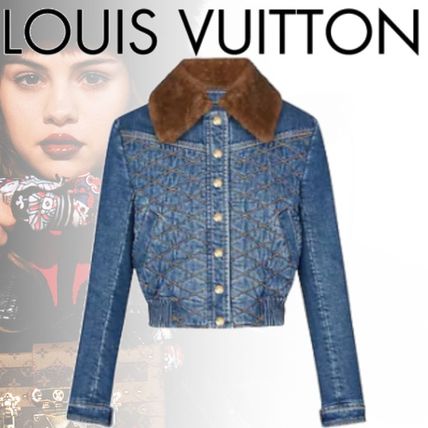 Louis Vuitton 2019 20AW Short Casual Style Denim Street Style Jackets 1A5JB1 