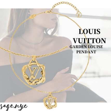 Louis Vuitton LOUISE Casual Style Party Style Elegant Style NecklacesPendants 