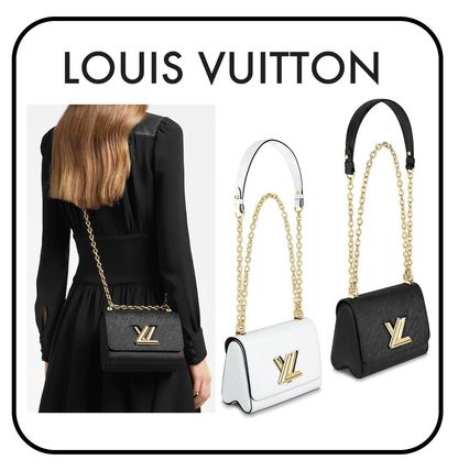 Louis Vuitton Chain Plain Party Style Office Style Elegant Style 