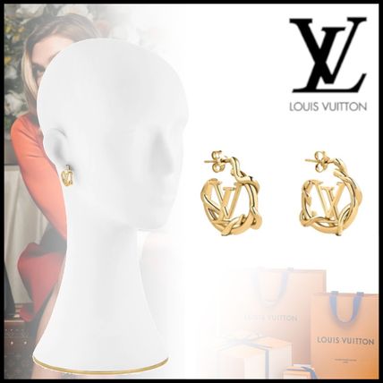 Louis Vuitton 2019 20AW Garden Louise Hoop Earrings M68938 