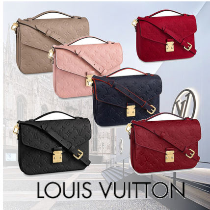 Louis Vuitton MONOGRAM EMPREINTE 2020 SS Pochette Metis M44155 M44018 M41487 M44071 M44793 