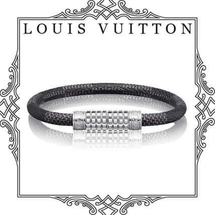 Louis Vuitton DAMIER GRAPHITE 2018 19AW Digit Bracelet M6626E 