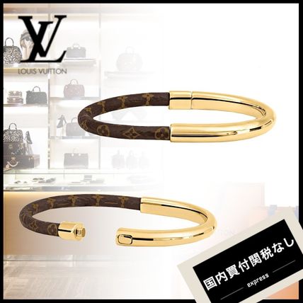 Louis Vuitton MONOGRAM 2020 SS Pure Lv Simple Tour Bracelet M6564E M6564F 