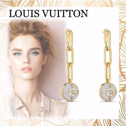Louis Vuitton Elegant Style Formal Style Earrings 