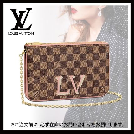 Louis Vuitton 2019 20AW Double Zip Pochette N60254 