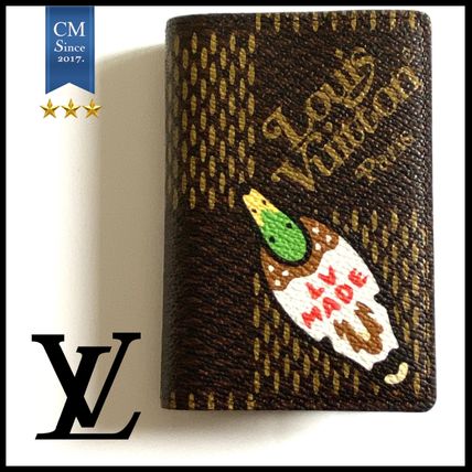 Louis Vuitton 2020 SS Unisex Leather Logo Card Holders 