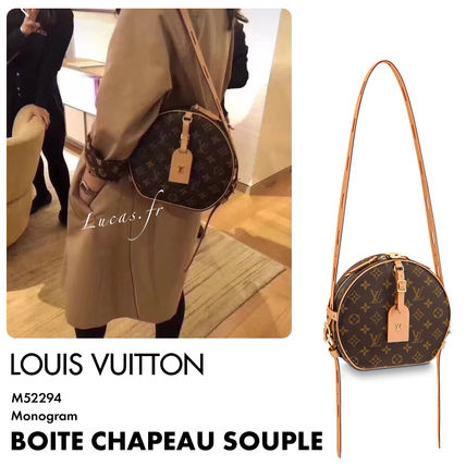 Louis Vuitton MONOGRAM Monogram Leather Elegant Style Logo Shoulder Bags 
