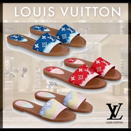 Louis Vuitton 2020 SS Lv Escale Lock It Flat Mule 1A7TP0 1A7TO6 1A7TNC 