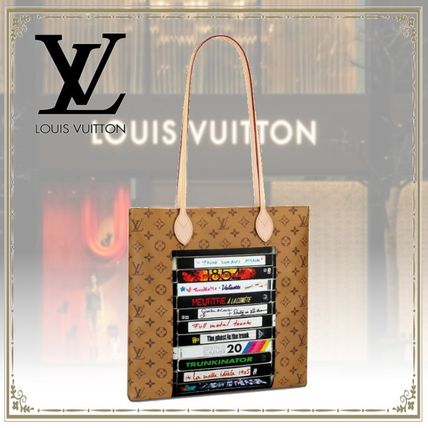 Louis Vuitton 2020 SS Monogram Casual Style Elegant Style Logo Totes 