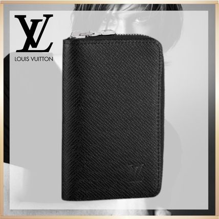 Louis Vuitton 2020 SS Plain Leather Logo Coin Cases M30511 