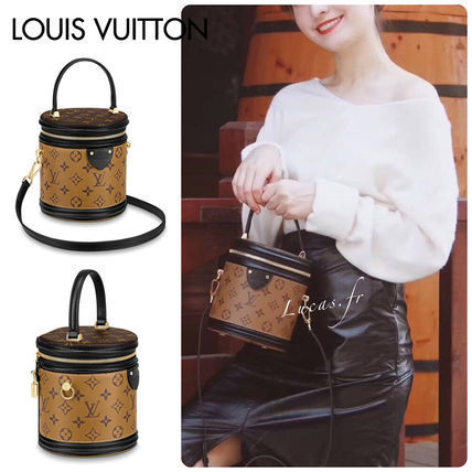 Louis Vuitton MONOGRAM Monogram Leather Crossbody Formal Style Logo Handbags 