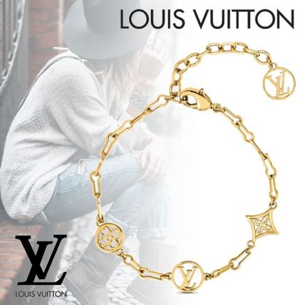 Louis Vuitton 2020 21AW Costume Jewelry Casual Style Flower Chain Party Style Brass M69584 