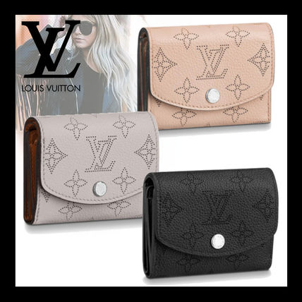 Louis Vuitton MONOGRAM Monogram Leather Folding Wallet Small Wallet Logo 