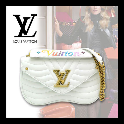 Louis Vuitton Casual Style Calfskin 2WAY Chain Plain Party Style Crossbody 