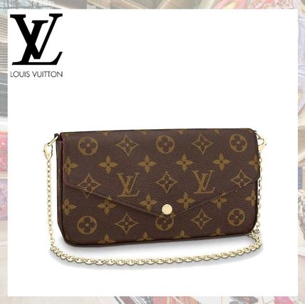 Louis Vuitton MONOGRAM 2020 SS Monogram Casual Style Canvas 3WAY Leather Party Style M61276 