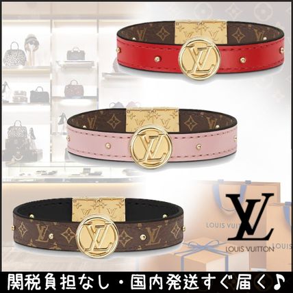 Louis Vuitton MONOGRAM 2019 Cruise Lv Circle Reversible Bracelet M6173E M6172E M6268E 