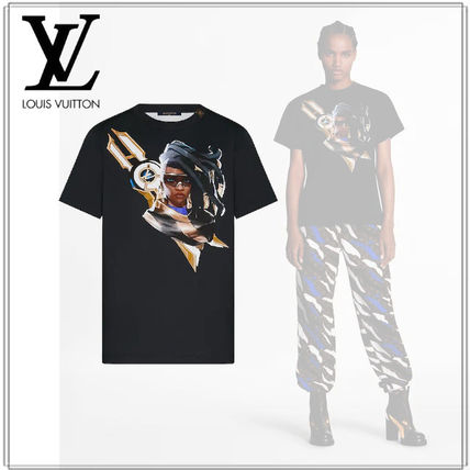 Louis Vuitton 2020 SS Street Style Cotton Short Sleeves T Shirts 1A7SUR 1A7SUM1A7SUN1A7SUO1A7SUP1A7SUQ 