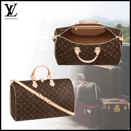 Louis Vuitton MONOGRAM 2019 20AW Monogram 2WAY Leather Logo BostonDuffles 