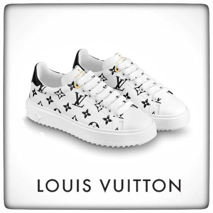 Louis Vuitton MONOGRAM 2020 21AW Monogram Round Toe Rubber Sole Casual Style Unisex Oversized 1A87NP