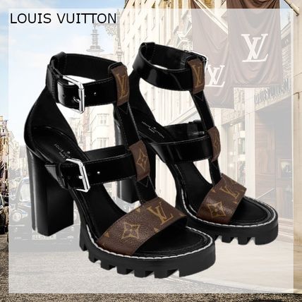Louis Vuitton MONOGRAM 2020 SS Star Trail Sandal 1A64PB 