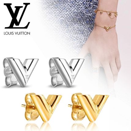 Louis Vuitton Essential V Stud Earrings M68153 M63208 M68153 M63208 