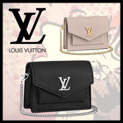Louis Vuitton MY LOCKME 2020 21AW 2WAY Chain Plain Leather Elegant Style Crossbody Logo M69204 M69183 