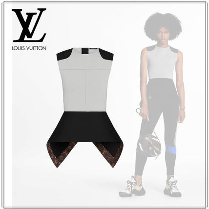 Louis Vuitton 2020 SS Monogram Casual Style Nylon Sleeveless Plain Logo 1A7SDR1A7SDS1A7SDT1A7SDU1A7SDV 