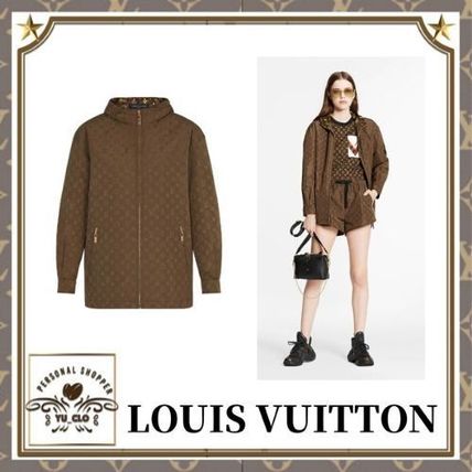 Louis Vuitton MONOGRAM Iconic Monogram Parka In Technical Taffeta 1A83RL 