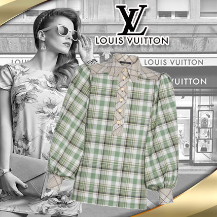 Louis Vuitton 2020 SS Other Plaid Patterns ShirtsBlouses 1A7T5Z 
