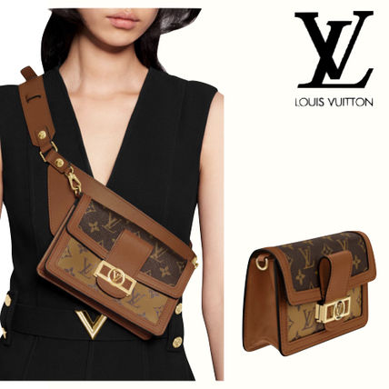 Louis Vuitton MONOGRAM 2020 Cruise Monogram Unisex 3WAY Leather Crossbody Formal Style 