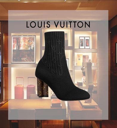 Louis Vuitton Silhouette Ankle Boot 1A855A 
