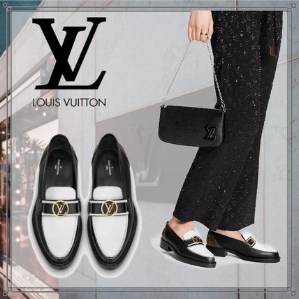 Louis Vuitton MONOGRAM 2020 SS Academy Flat Loafer 1A66QP 