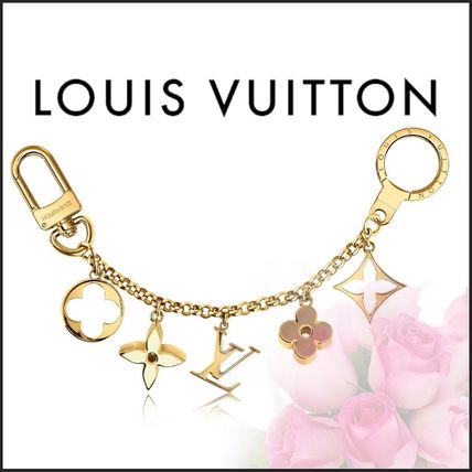 Louis Vuitton 2019 SS Fleur De Monogram Bag Charm Chain M65111 