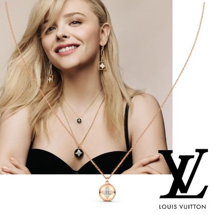 Louis Vuitton MONOGRAM 2019 20AW B Blossom Pendant Pink Gold White Gold And Diamonds Q93748 