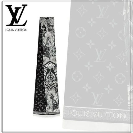 Louis Vuitton Monogram Casual Style Silk Party Style Office Style MP2587 