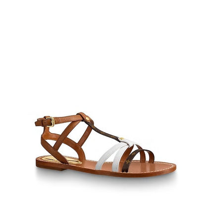 Louis Vuitton Explorer Flat Sandal 1A65VU 
