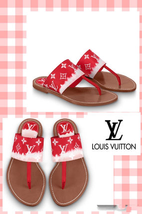Louis Vuitton 2020 SS Lv Escale Palma Flat Thongs 1A7TRA 