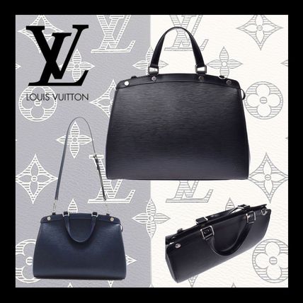 Louis Vuitton EPI Casual Style Unisex 2WAY Formal Style Logo Handbags 