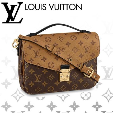 Louis Vuitton 2020 SS Monogram Casual Style Leather Party Style Elegant Style Logo M44876 