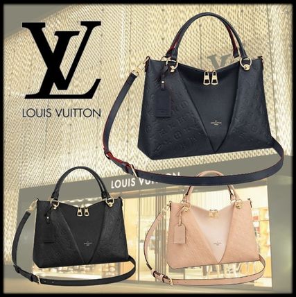 Louis Vuitton MONOGRAM EMPREINTE 2019 SS V Tote Mm M44422 M44421 M44397 