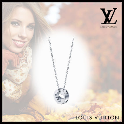 Louis Vuitton MONOGRAM 2020 SS Empreinte Pendant White Gold Q93675 