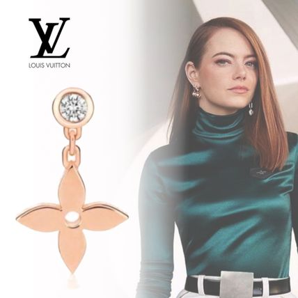 Louis Vuitton 2019 Cruise Idylle Blossom Ear Stud Pink Gold And Diamond Q96169 