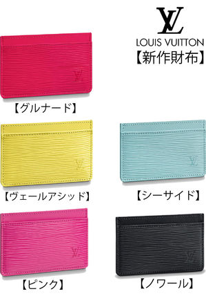 Louis Vuitton EPI 2020 SS Card Holder M63512 M69343 M69153 M69342 M69154 