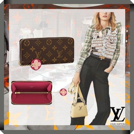 Louis Vuitton MONOGRAM 2020 SS Monogram Canvas Leather Long Wallet Long Wallets M68314 