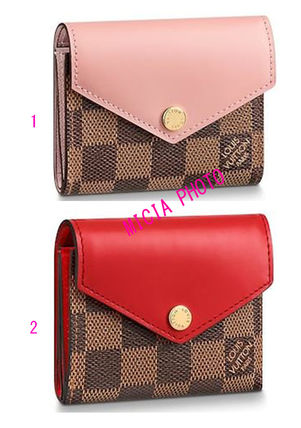 Louis Vuitton ZOE Monogram Leather Folding Wallet Folding Wallets 