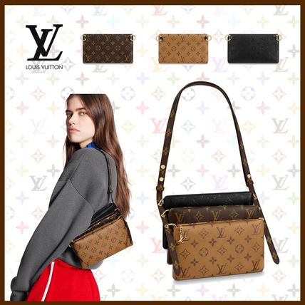 Louis Vuitton 2020 21AW Monogram Casual Style Canvas Lambskin Street Style 2WAY M45412 
